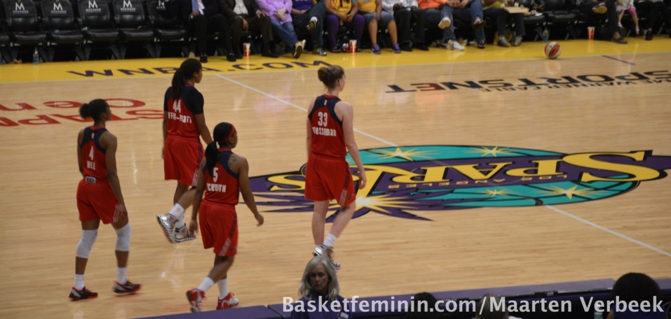 WNBA - 26 minuten voor Emma Meesseman tegen LA Sparks