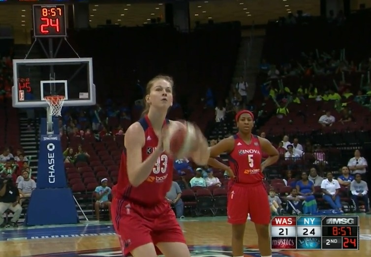 WNBA - Washington Mystics loupe le coche