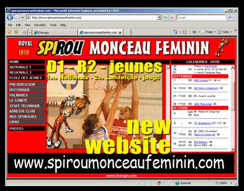 Le site de Spirou Monceau fait peau neuve