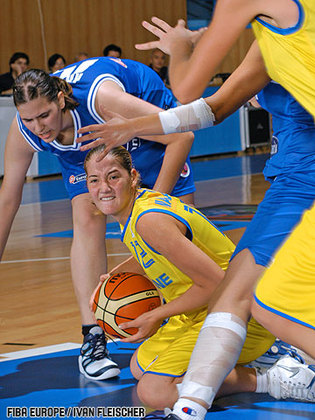 Olesyia Malashenko (photo: FIBA Europe/Ivan Fleischer)