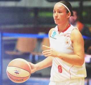 Marjorie Carpréaux sous le maillot de Livorno (photo: iltirreno.it)