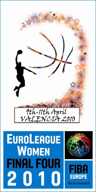 Euroligue - Le logo du Final Four à Valence