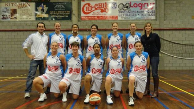 Les Castorettes de Braine, avec Céline Demonceau, Emilie Vermylen ou Sophie Tirtiaux, qui évoluaient encore en D1 la saison dernière (photo: castorsbraine.be)