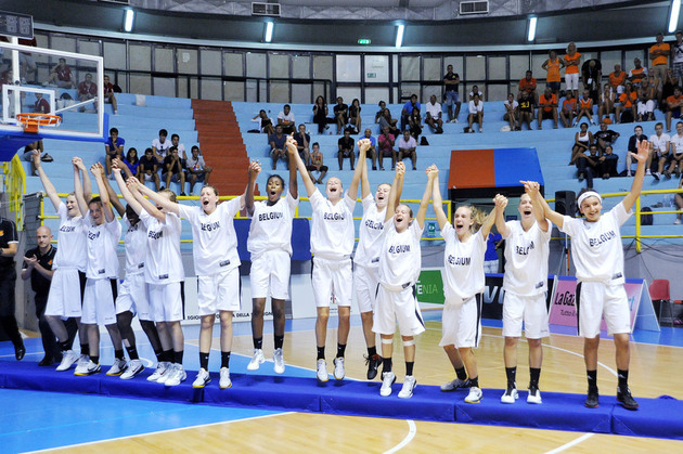 Euro U16 - Les Belges, vice-championnes d'Europe ! Hind Ben Abdelkader MVP