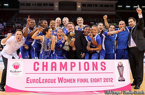 Valence, champion d'Europe 2012 (photo: FIBA Europe/Ciamilo/Castoria)