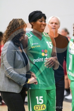 Erica Davis et ses coéquipières se sont amusées (photo: Ann Dee Lamour/Basketfeminin)