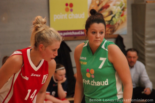 Charlotte Ippersiel, Lea Lonay, un vrai derby wallon (photo: B. Lonay)