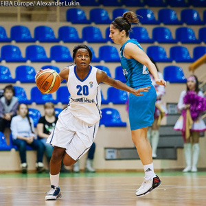 Noémie Mayombo manque de peu la qualif (photo: FIBA Europe/Alexander Lukin)