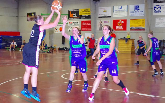 Libramont, que l'on dit au-dessus du lot en R2, passe en 8es de finale (photo: basketlibramont.be)