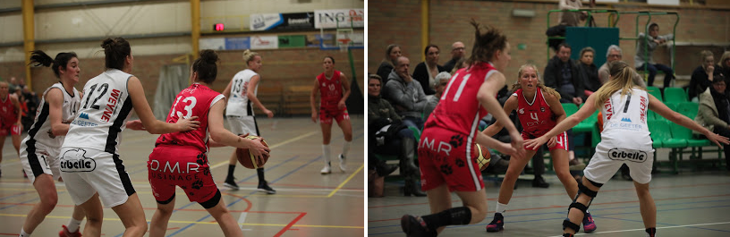 Liège Panthers est rentré avec les trois poins de Deerlijk (photo: Eddy Lippens)