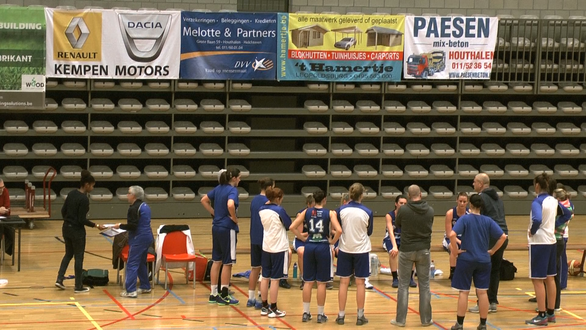 12e journée - Castors Braine domine copieusement Declercq Storbeton Waregem 92-60