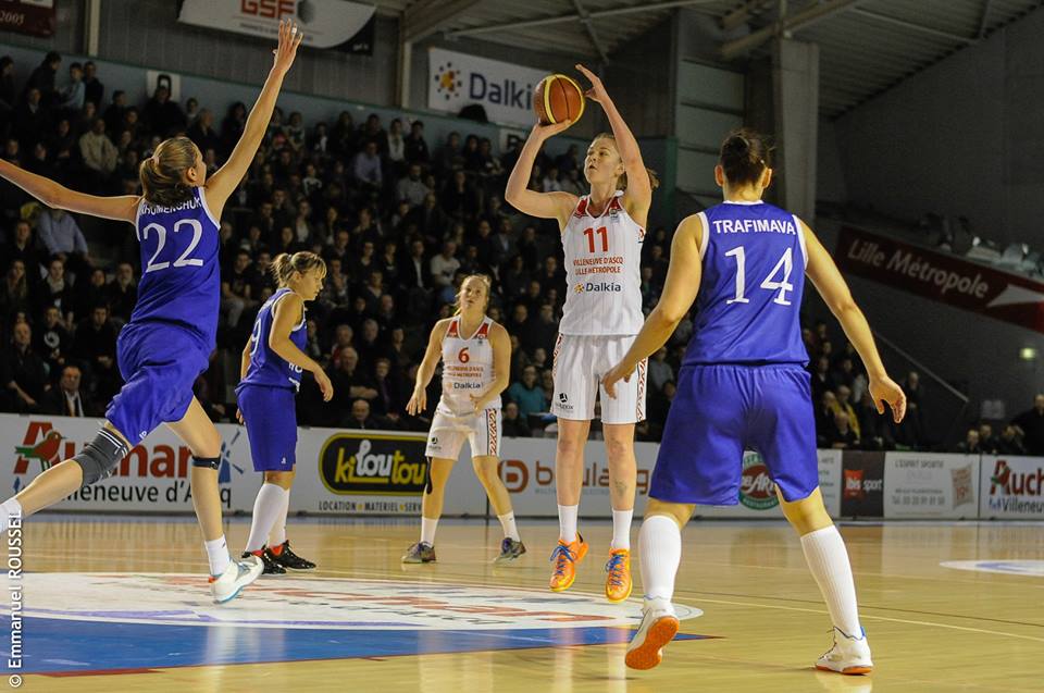 Emma Meesseman très à l'aise face à Minsk (photo: Emmanuel Roussel / esbvalm.fr)