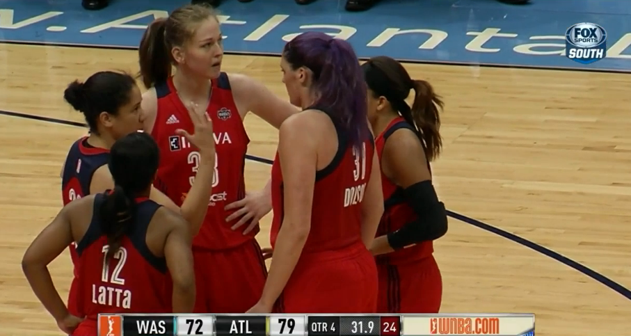 WNBA - 15 pts pour Emma Meesseman lors de la défaite de Washington à Atlanta