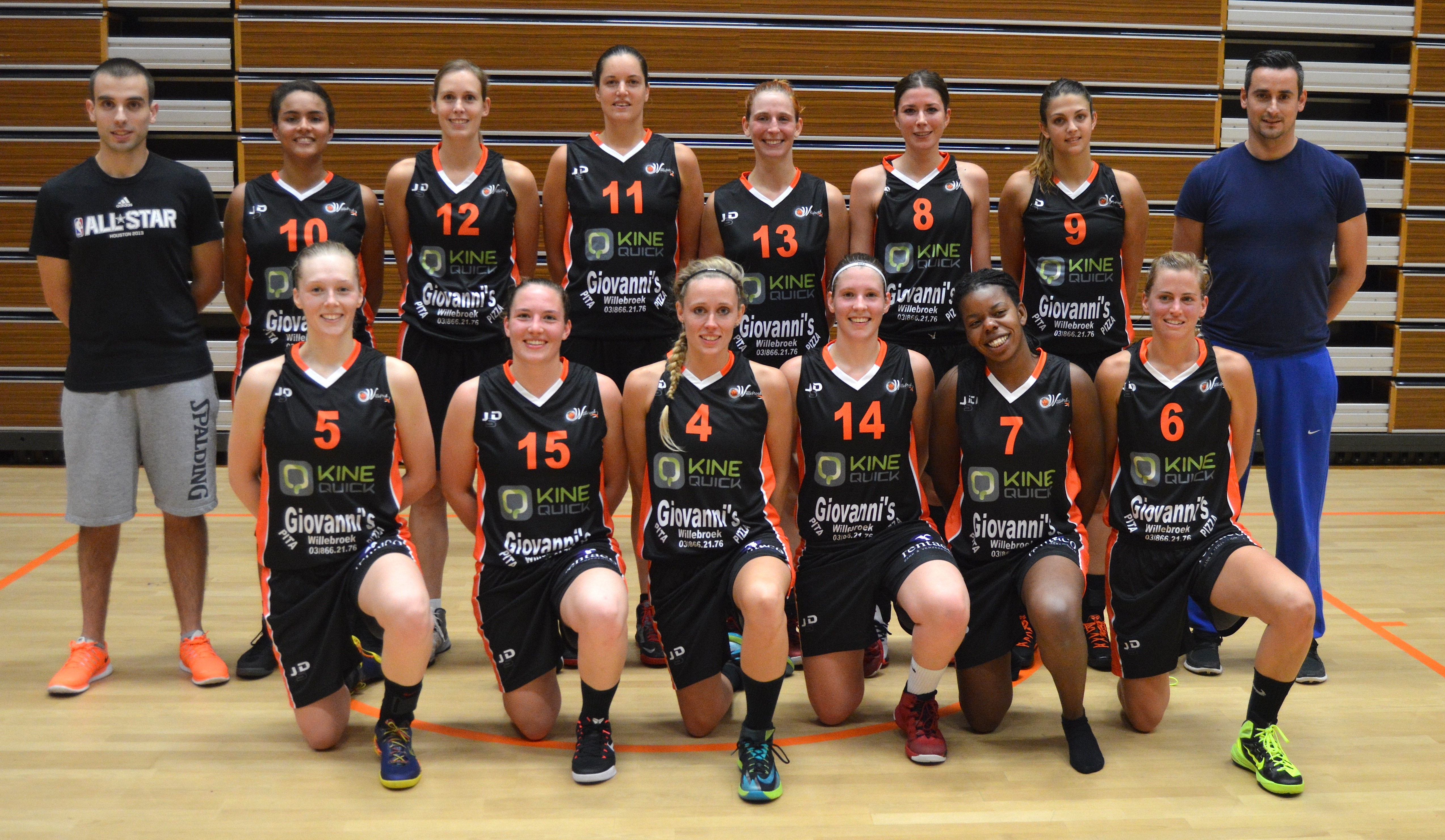 Saison 2014-2015 - Basket Willebroek prêt à défendre sa place