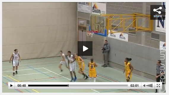 Focus WTV - Castors Braine déroule à Declercq Stortbeton Waregem 50-91