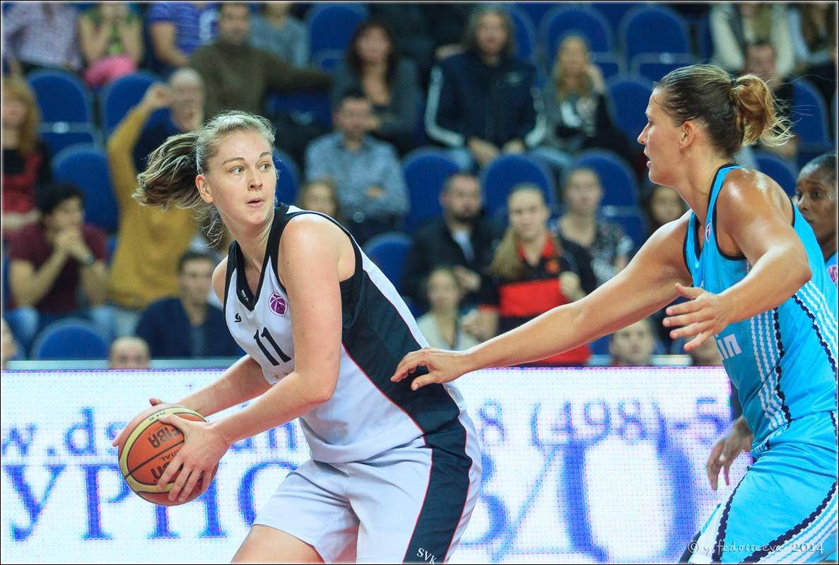 Emma Meesseman à l'aise déjà (photo: Y. Fedosseeva)