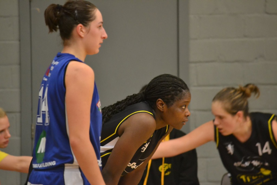 Nathalie Smolders vs Shantrell Moss (photo: CEP Fleurus/G. Gamache)