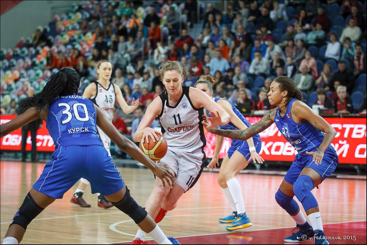 Emma Meesseman en action avec Moscou (photo: Youlia Fedosseeva)