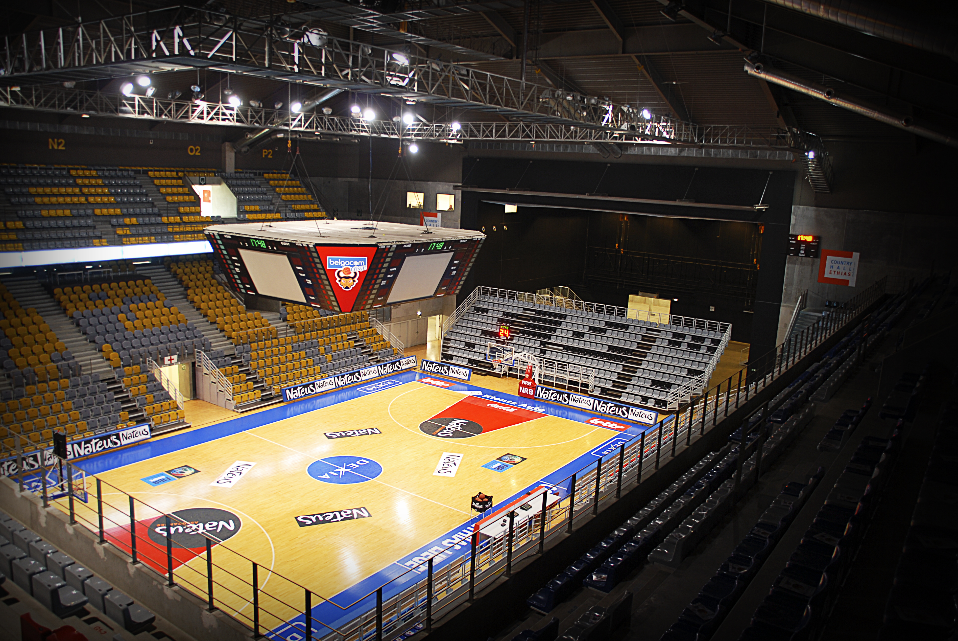 La finale de la Coupe de Belgique dans le grand Country Hall