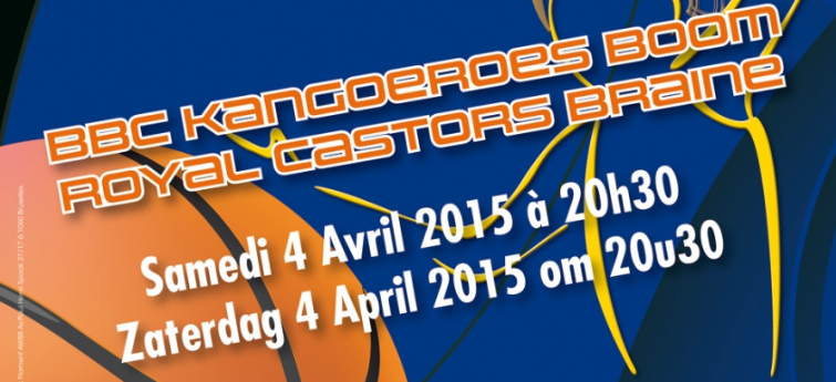 TV Live - Cup Final - Kangoeroes-Boom vs Castors Braine