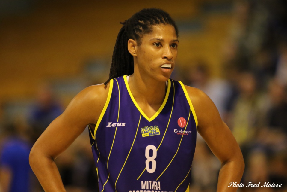 17 pts, 7 rebonds pour Celeste Trahan-Davis à Namur dimanche (photo: Fred Moisse)