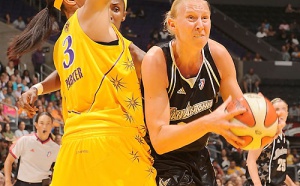 WNBA - Ann Wauters et San Antonio favoris