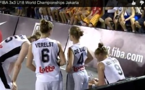 Mondial U18 3x3 - La Belgique éliminée par l'Espagne en 8es de finale