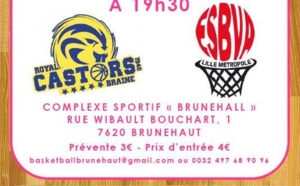 Villeneuve d'Ascq reçoit Castors Braine mardi à Brunehaut