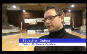 TV - La réaction de Sébastien Dufour sur la qualification européenne des Namuroises