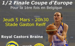 Eurocup - Castors Braine/Istanbul Univ. - Les places pour la demi-finale déjà en prévente