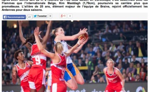 Kim Mestdagh (Castors Braine) rejoint Charleville-Mézières