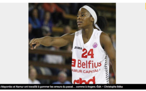 Eurocup - Namur au pied du mur face à Angers et Sofie Hendrickx