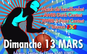 Un tournoi 3X3 masculin et féminin le 13 mars à Jumet